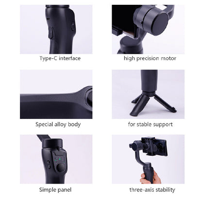 "Smart 3-Axis Stabilizer Tripod for Mobile Video"