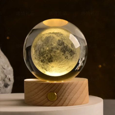 Glowing Crystal Ball