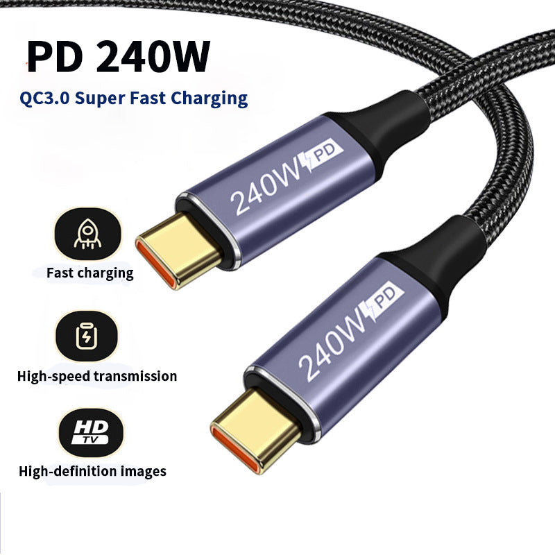 USB C to USB Type C Fast Charging Cable (0.5m to 3m)