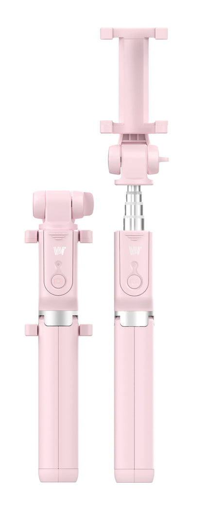 Foldable Bluetooth Selfie Stick and Tripod for Phones