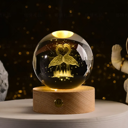 Glowing Crystal Ball