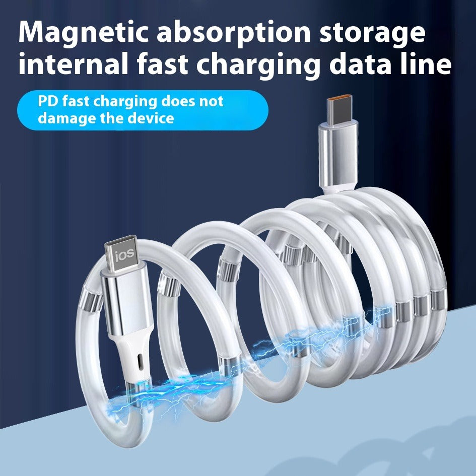 Magnetic Charging Cable (Lightning/Micro USB/USB‑C) 1m/1.8m