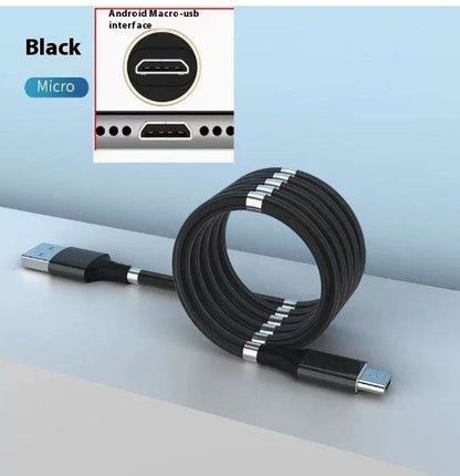 Magnetic Charging Cable (Lightning/Micro USB/USB‑C) 1m/1.8m