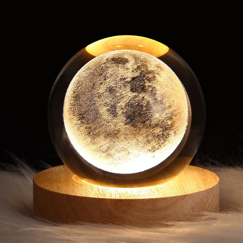 Crystal Ball Projection Ambience Night Light