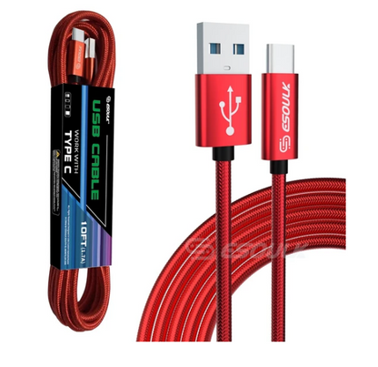 ORBAL 10ft USB-C Charging & Data Cable