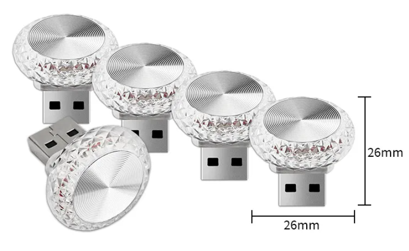 Car USB Ambient Light