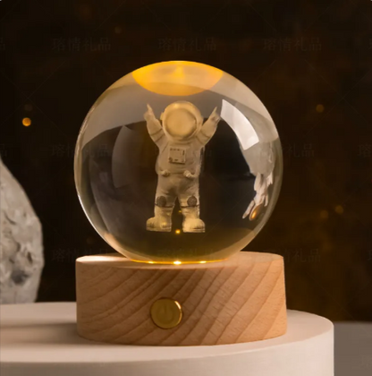 Glowing Crystal Ball