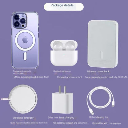 35W Dual C Fast Charger Accessories Set for iPhone