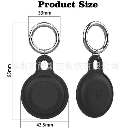 Silicone Protective Case for AirTag Keychain Tracker