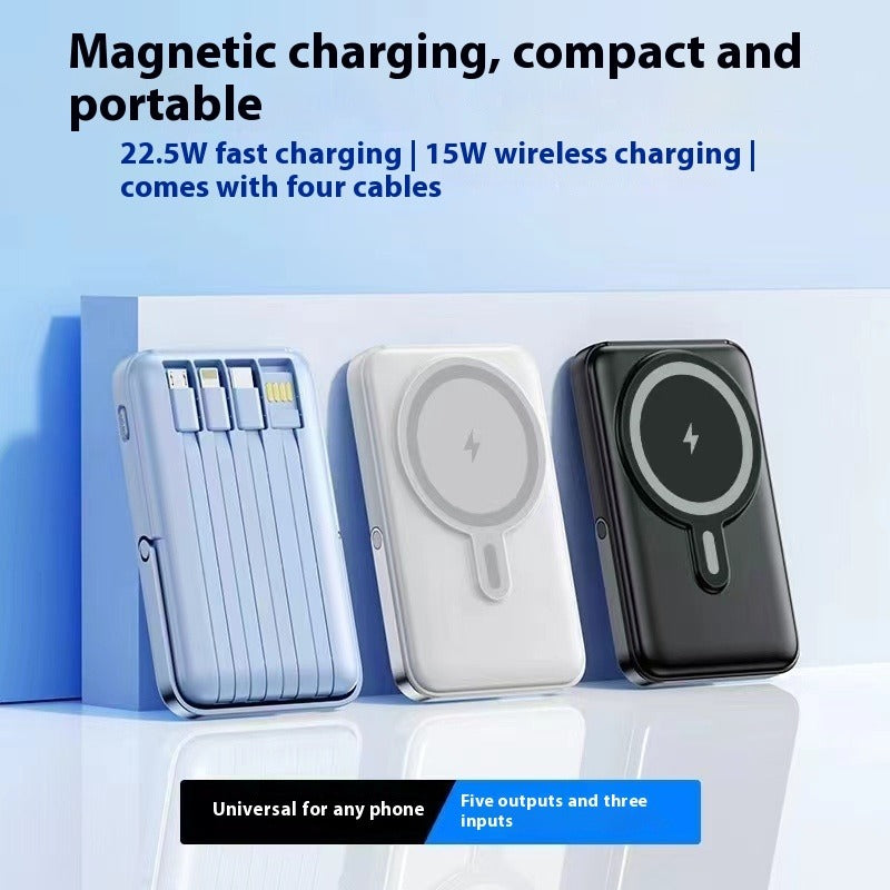Magnetic Bracket Power Bank Fast Charge