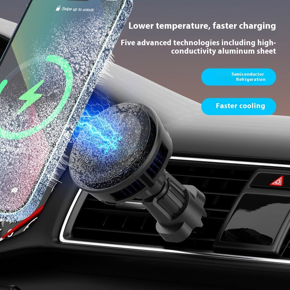 25W Magnetic Car Wireless Charger