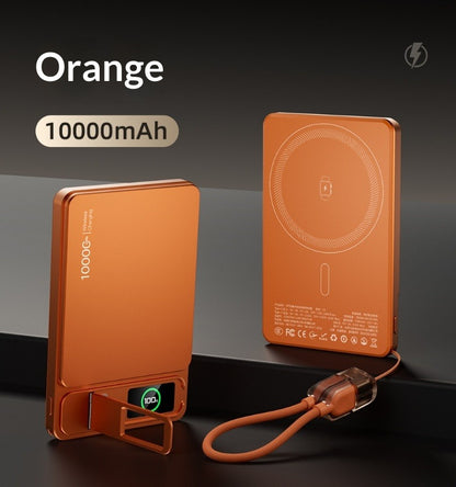 Wireless Magnetic Power Bank with Stand