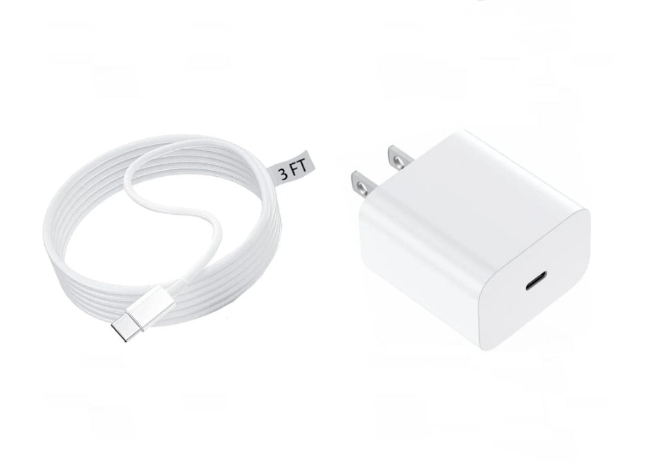 Quick Charge USB Wall Adapter with 1m/2m Cable
