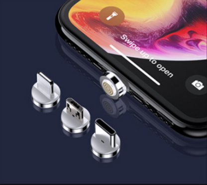 3-in-1 Magnetic Charging Cable for Android & iPhone