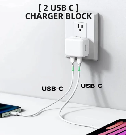 Fast Charging Dual-Port USB Charger
