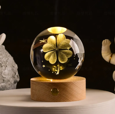 Glowing Crystal Ball