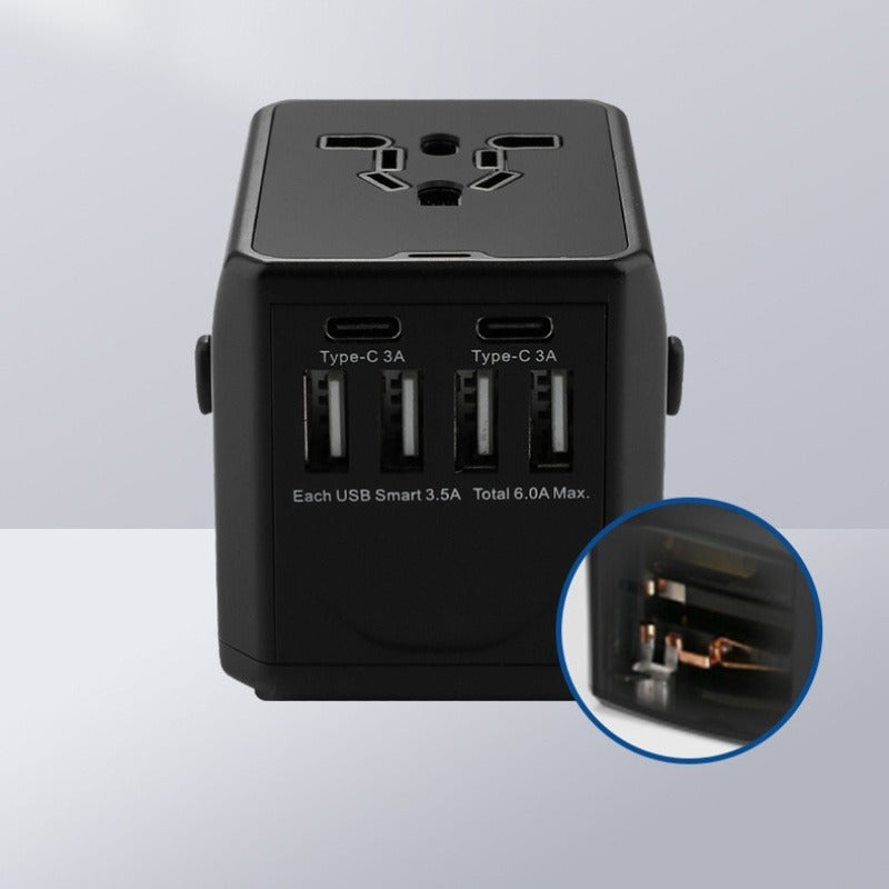 Multi-Function Travel Conversion Plug