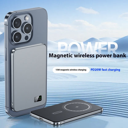 3-in-1 Wireless Magnetic Fast Charge Power Bank