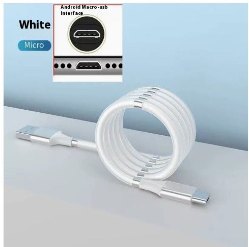 Magnetic Charging Cable (Lightning/Micro USB/USB‑C) 1m/1.8m
