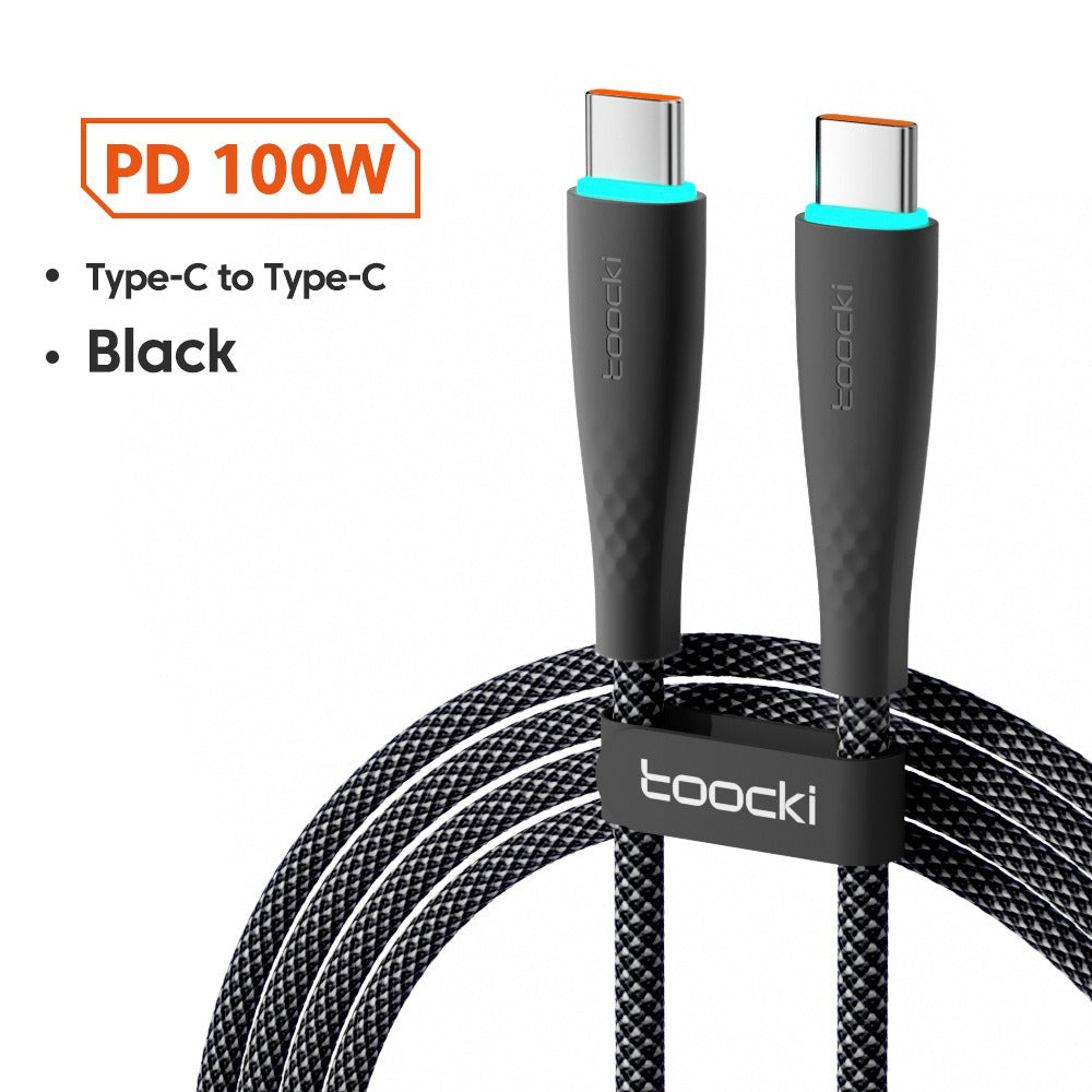 USB Type-C to Type-C Fast Charging Cable 100W/60W