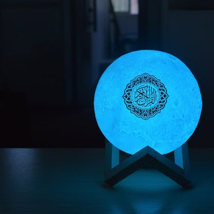 Quran Moon Bluetooth Speaker Night Light