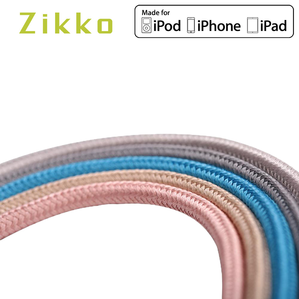 Premium Dual-Sided Gray Data Cable for Phones