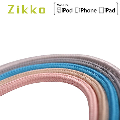 Premium Dual-Sided Gray Data Cable for Phones