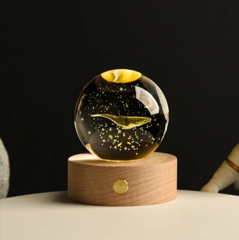 Glowing Crystal Ball