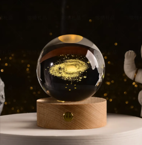 Glowing Crystal Ball