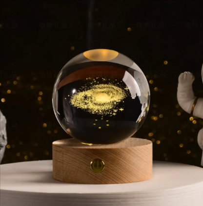 Glowing Crystal Ball