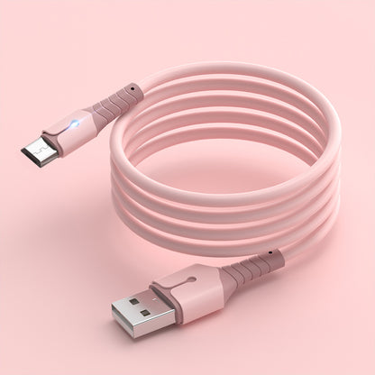 Android Type-C Charging Cable with Smart Indicator Light