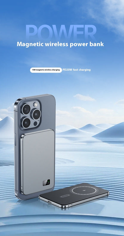 3-in-1 Wireless Magnetic Fast Charge Power Bank