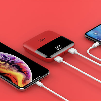 New Slim Fast Charging Power Bank 10000mAh Portable