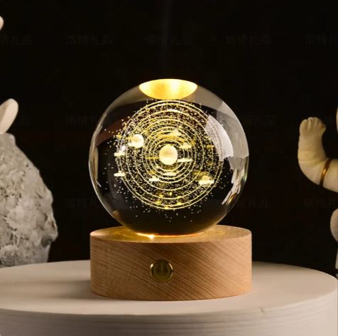Glowing Crystal Ball