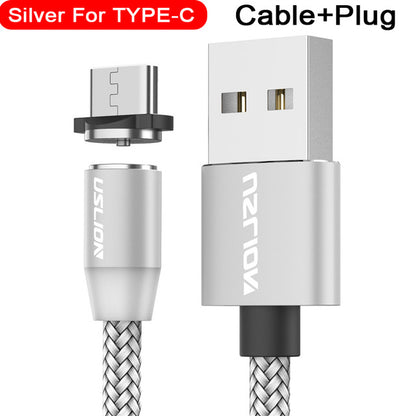 Uslion Magnetic Data Cable 3-in-1 for Android & Apple
