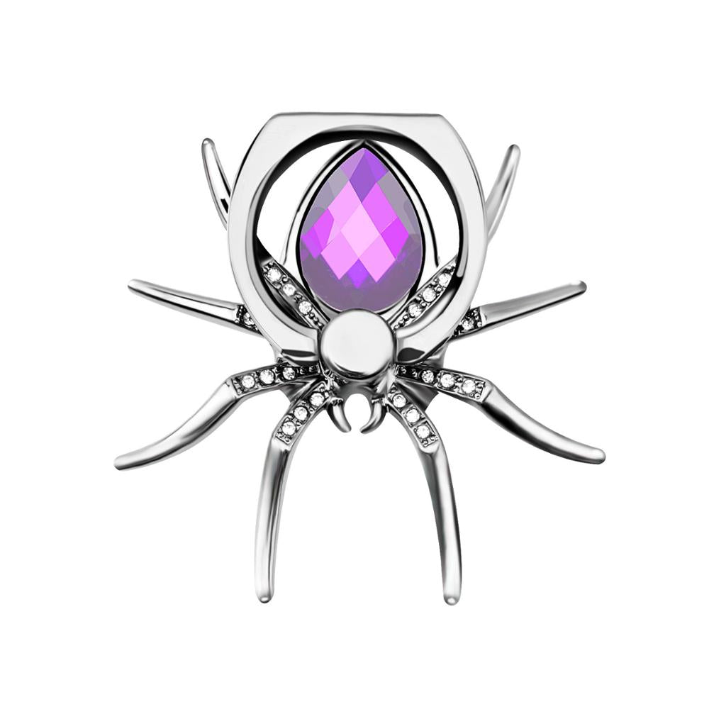 Creative Spider Ring Phone Holder - Metal Stand