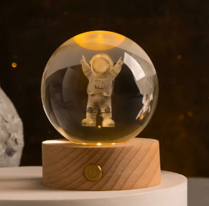 Glowing Crystal Ball