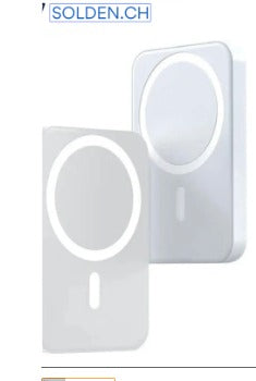 Wireless Charging Back-Clip Magnetic Power Bank