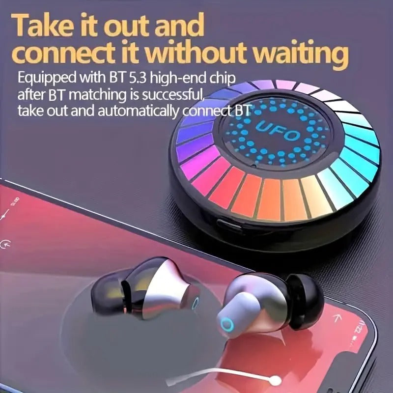 UFO V5.3 Gaming Headset with Colorful RGB Lighting