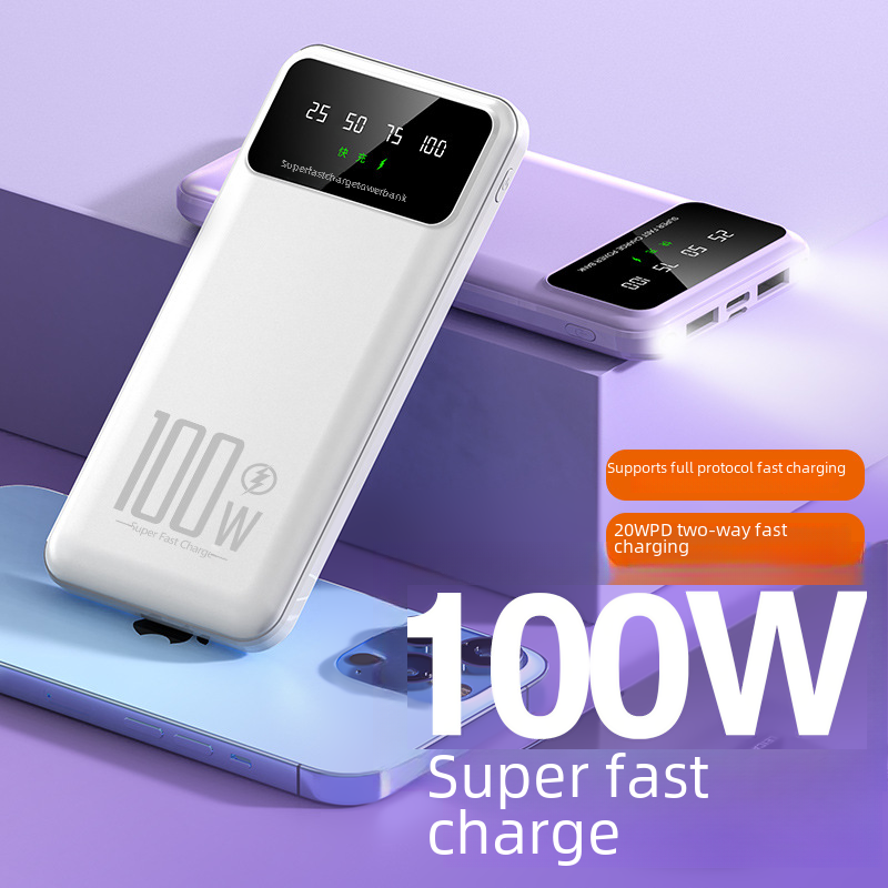 PD100W Fast Charging Power Bank 20000mAh New Model