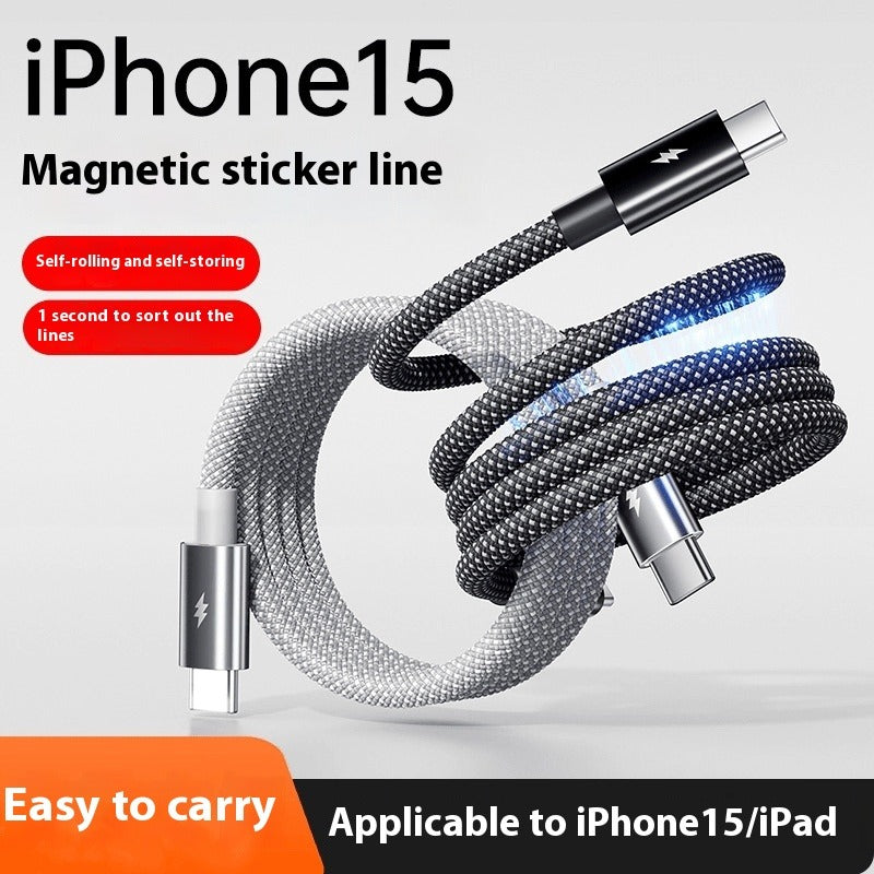Fast Charge Magnetic Holder Type-C Cable