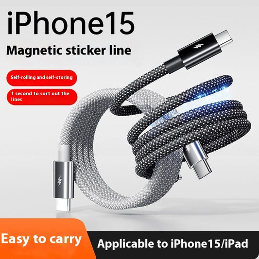 Fast Charge Magnetic Holder Type-C Cable