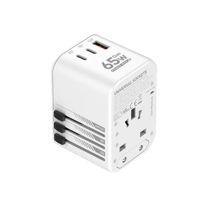 65W GaN Fast Charger International Plug Adapter