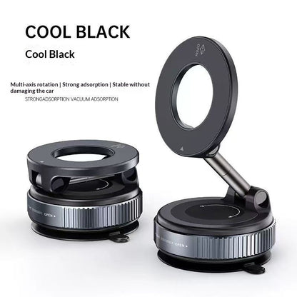 Vacuum Suction Magnetic Car Mount