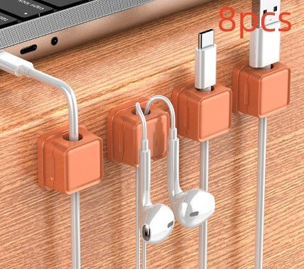 Wall-Mounted Data Cable Organizer