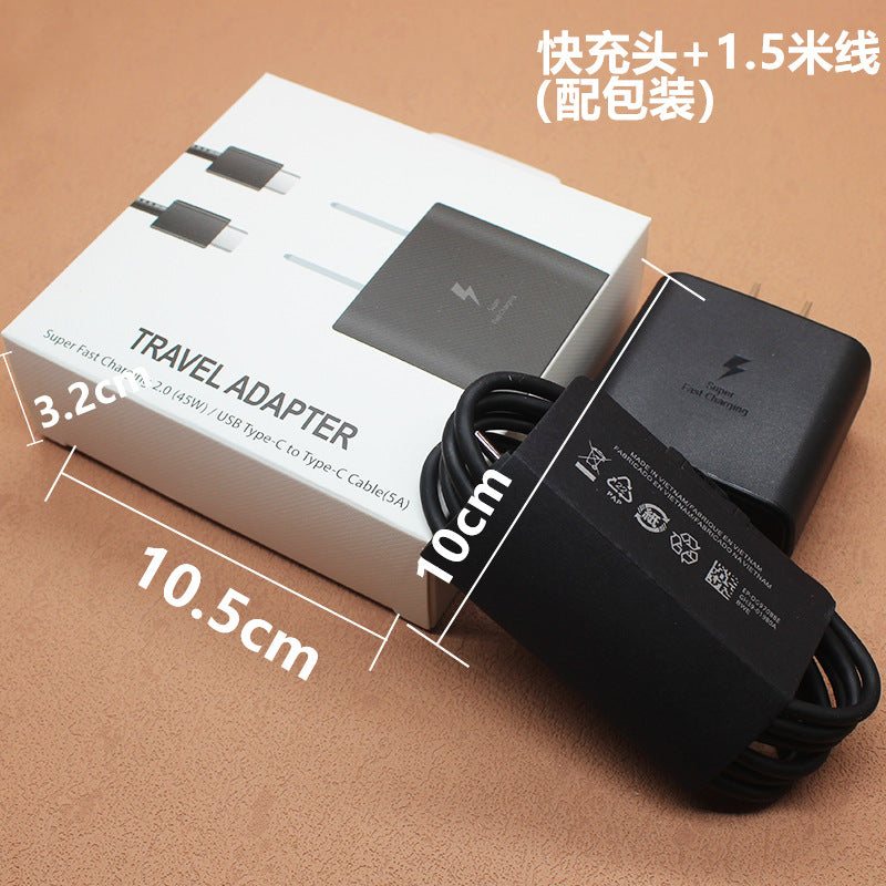 45W Fast Charger for Samsung S22 Ultra and Galaxy S22