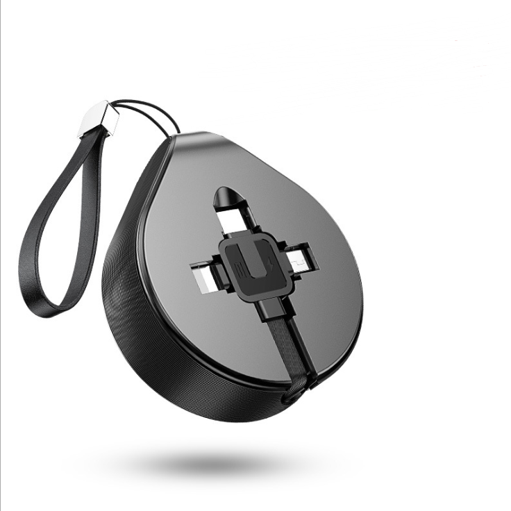 3-in-1 Fast Charging Cable for iPhone & Android Devices