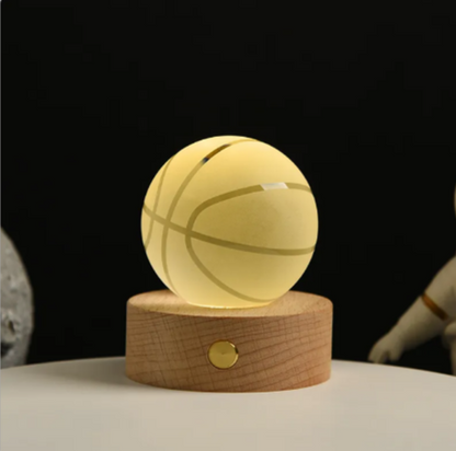 Glowing Crystal Ball