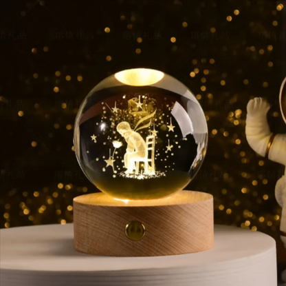 Glowing Crystal Ball