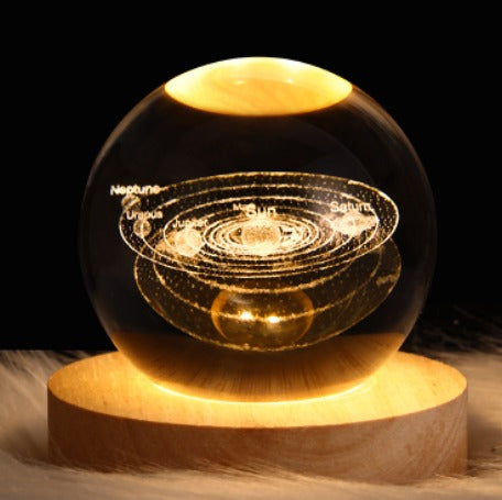 Crystal Ball Projection Ambience Night Light